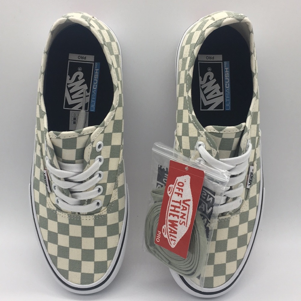 Vans Authentic Pro Checkerboard Desert Sag - Picture 3 of 8